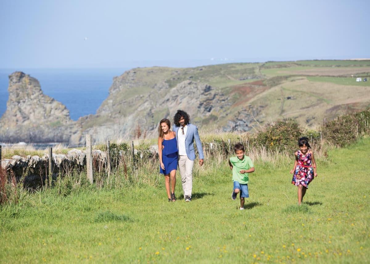 Bossiney Bay Cottages تينتاجيل المظهر الخارجي الصورة